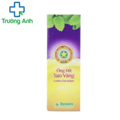Ống hít sao vàng - Giúp thông mũi và sát trùng đường hô hấp