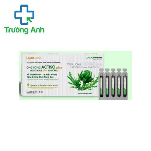 Ống Uống Actiso Plus - Hỗ trợ tăng cường chức năng gan