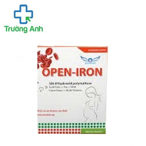 Open- Iron - Giúp giảm nguy cơ thiếu máu do thiếu sắt