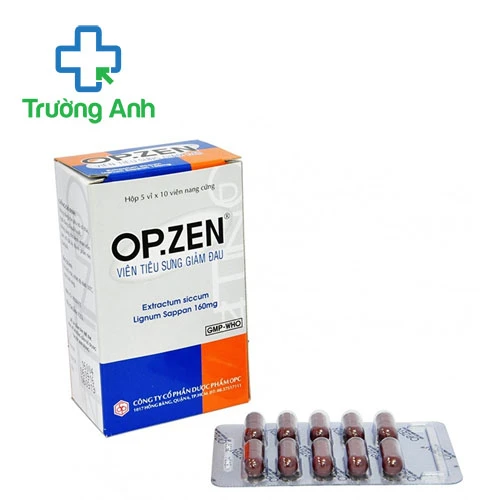 Op.Zen Viên tiêu sưng giảm đau 160mg OPC hiệu quả