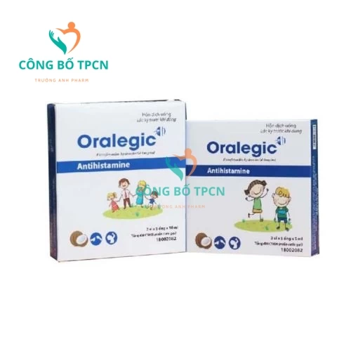 Oralegic 30mg/5ml CPC1HN - Thuốc điều trị viêm mũi dị ứng