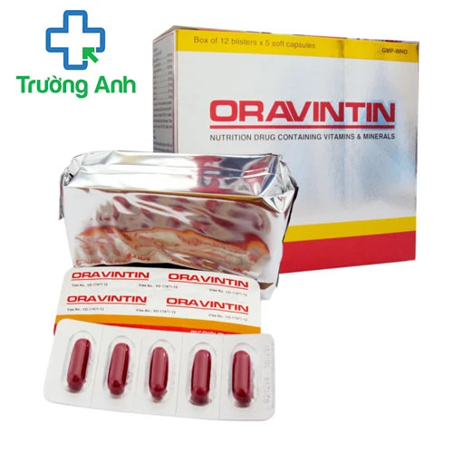 Oravintin Medisun - Thuốc bổ giúp bổ sung vitamin cho cơ thể