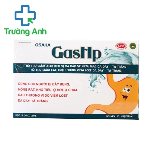 Osaka GasHP - Giúp giảm triệu chứng Viêm loét dạ dày - tá tràng hiệu quả