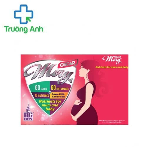 Oscar Mery® - Giúp cung cấp DHA cho phụ nữ trước khi mang thai