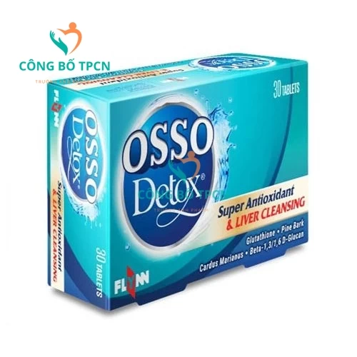 Osso Detox - Hỗ trợ chống oxy hóa, giải độc gan hiệu quả