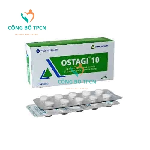 Ostagi 10 Agimexpharm - Thuốc điều trị loãng xương hiệu quả