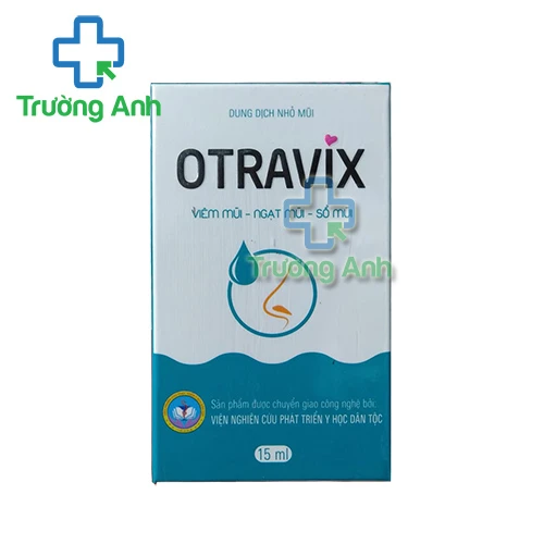 Otravix - Dung dịch xịt mũi giúp giảm nghẹt mũi hiệu quả