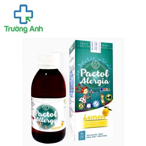Pactol Alergia Kids - Hỗ trợ giảm các triệu chứng do cảm lạnh