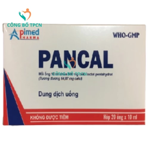 Pancal - Bổ sung Calci, phòng và điều trị tình trạng loãng xương 