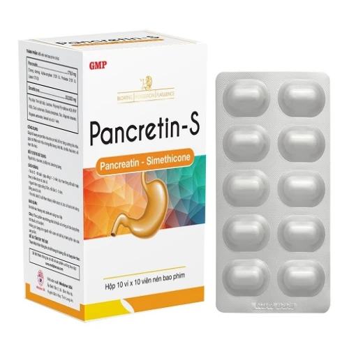 Pancretin- S - Thực phẩm chức năng tăng cường hệ tiêu hóa