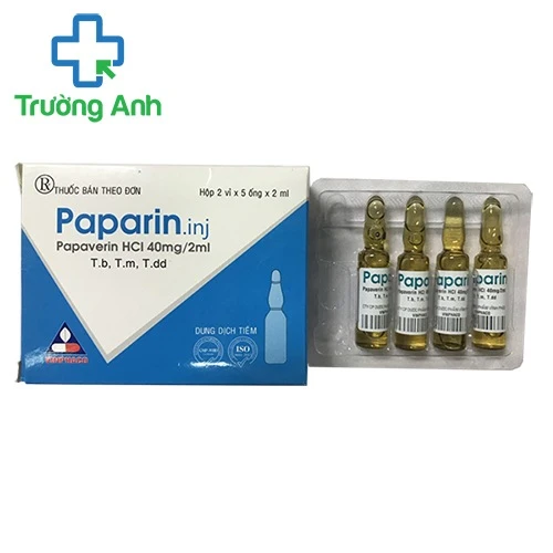 Paparin - Thuốc chống co thắt cơ trơn đường tiêu hóa hiệu quả