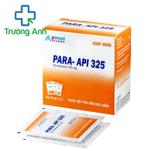 Para-Api 325 - Thuốc giảm đau hạ sốt của Apimed