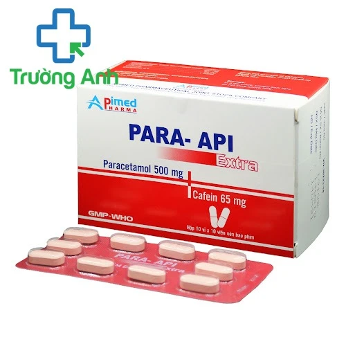 Para-Api Extra - Thuốc điều trị các cơn đau và hạ sốt của Apimed