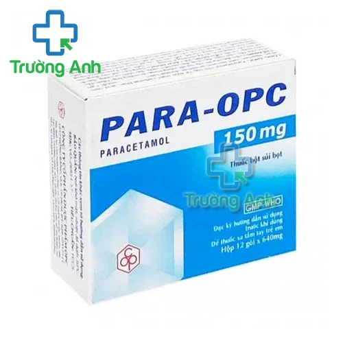 Para-OPC 150mg - Thuốc giảm đau nhẹ đến vừa, hạ sốt