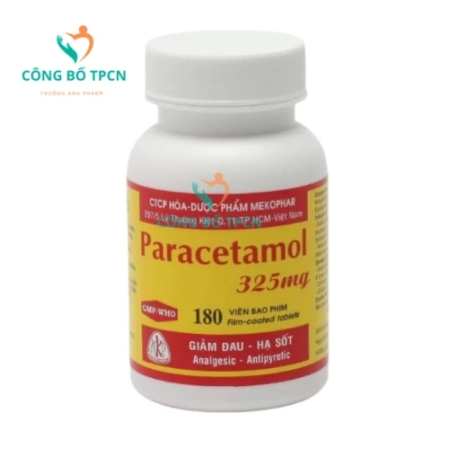 Paracetamol 325mg Mekophar - Thuốc giảm đau hạ sốt hiệu quả