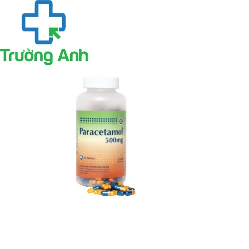 PARACETAMOL 500MG PV Pharma (viên nang) - Thuốc giảm đau, hạ sốt