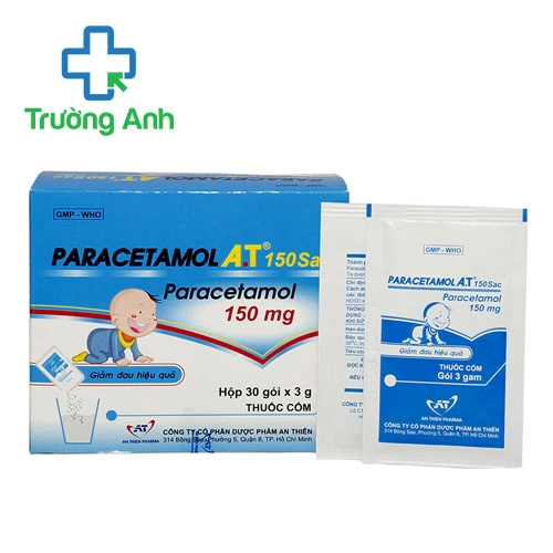 Paracetamol A.T 150 sac - Thuốc điều trị giảm đau hạ sốt hiệu quả