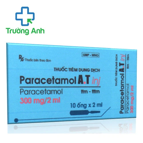 Paracetamol A.T inj Paracetamol - Thuốc giảm đau hạ sốt hiệu quả của An Thiên