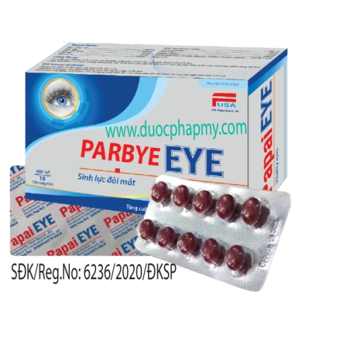 Parbye Eye - Thực phẩm chức năng giúp bổ mắt và sáng mắt