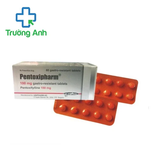 Pentoxipharm 100mg - Thuốc điều trị viêm tắc động mạch của Bulgaria