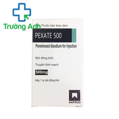 Pexate 500 - Thuốc điều trị ung thư phổi hiệu quả của Ấn Độ