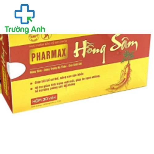PHARMAX HỒNG SÂM - Bổ sung vitamin và khoáng chất