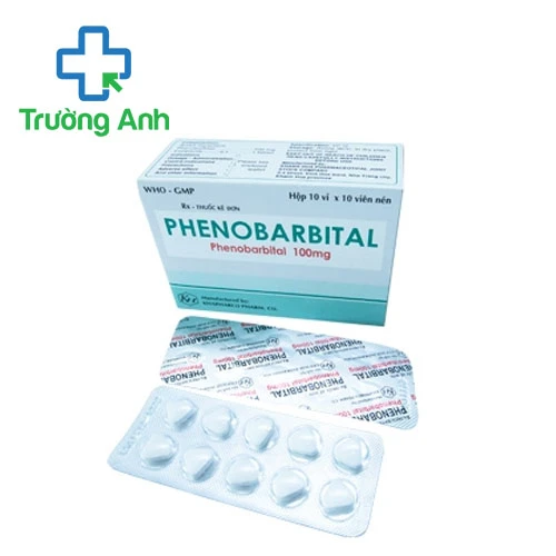 Phenobarbital 100mg Khapharco - Thuốc điều trị động kinh hiệu quả