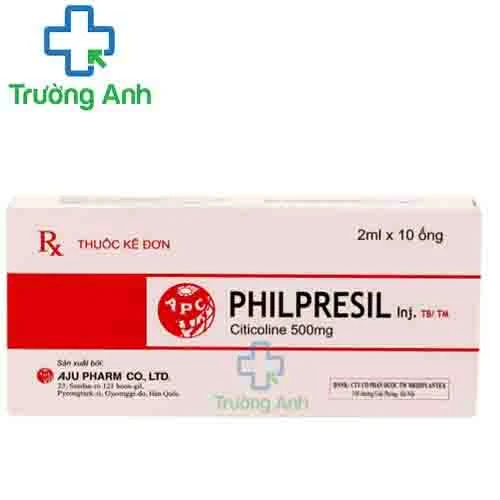 Philpresil - Điều trị chấn thương sọ não, tai biến mạch máu não