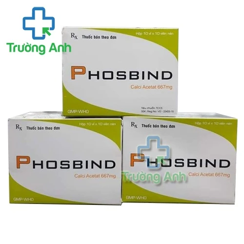 Phosbind - Thuốc giúp kiểm soát phosphat huyết hiệu quả của Armephaco