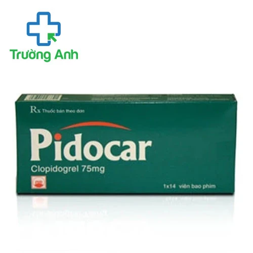 Pidocar 75mg Pymepharco - Thuốc dự phòng biến cố do huyết khối động mạch