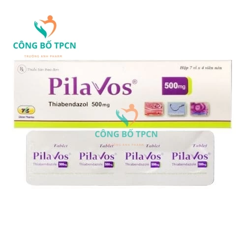 Pilavos 500mg Usarichpharm - Thuốc điều trị giun sán hiệu quả