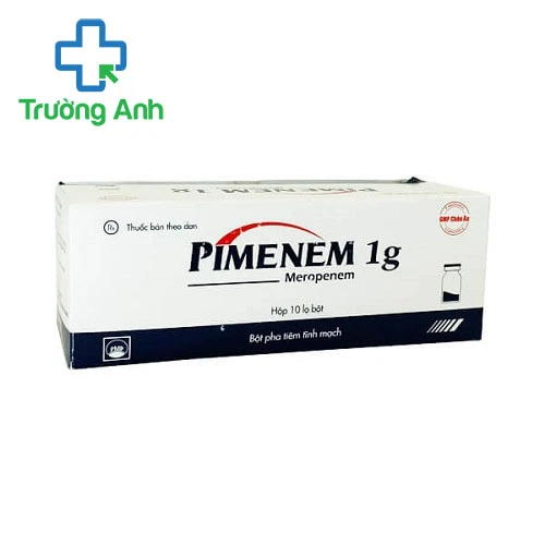 Pimenem 1g Pymepharco - Thuốc điều trị nhiễm khuẩn hiệu quả