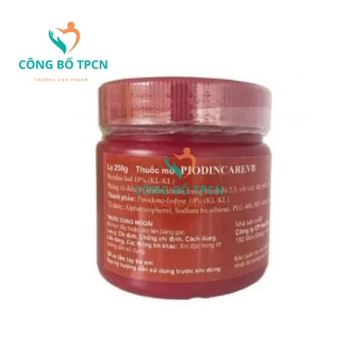 Piodincarevb 250g Hóa Dược - Thuốc phòng và điều trị nhiễm khuẩn da hiệu quả