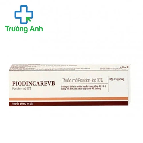 Piodincarevb 50g Hóa Dược - Thuốc điều trị nhiễm khuẩn hiệu quả