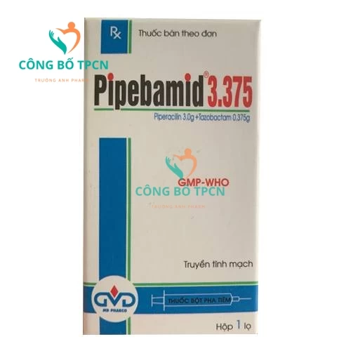 Pipebamid 3,375 MD Pharco - Thuốc điều trị nhiễm khuẩn