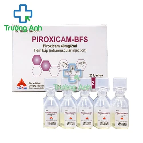Piroxicam-BFS 40mg/2ml CPC1HN - Điều trị viêm khớp dạng thấp
