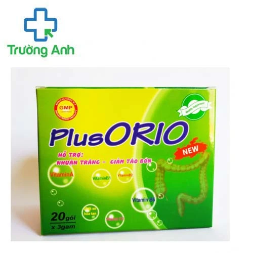 PlusOrio - Hỗ trợ phát triển vi khuẩn có ích đường ruột