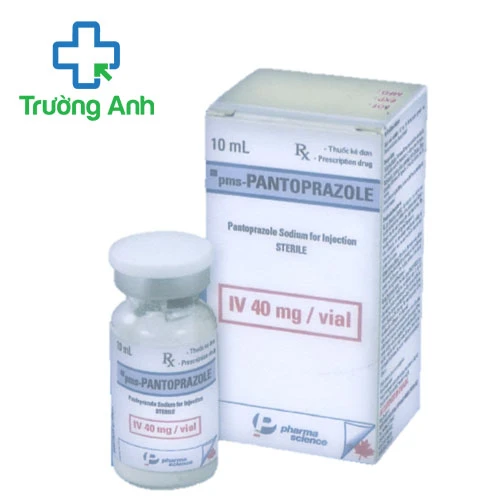 Pms-Pantoprazole 40mg/ml - Thuốc điều trị trào ngược dạ dày thực quản