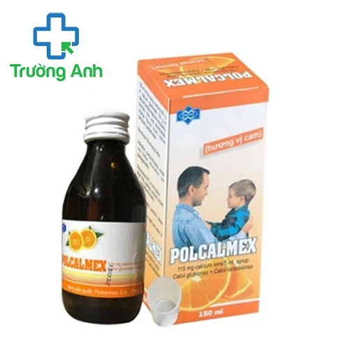Polcalmex (vị cam) Polfarmex S.A - Thuốc bổ sung canxi hiệu quả