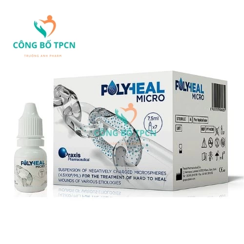 Polyheal Micro 7,5ml - Giúp kích hoạt quá trình lành vết thương