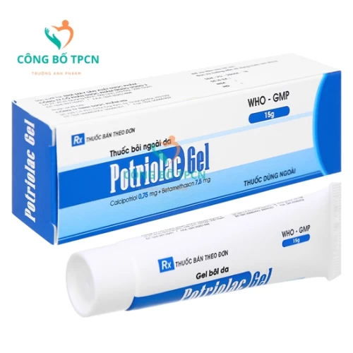 Potriolac Gel 15g Dopharma - Thuốc điều trị bệnh vảy nến