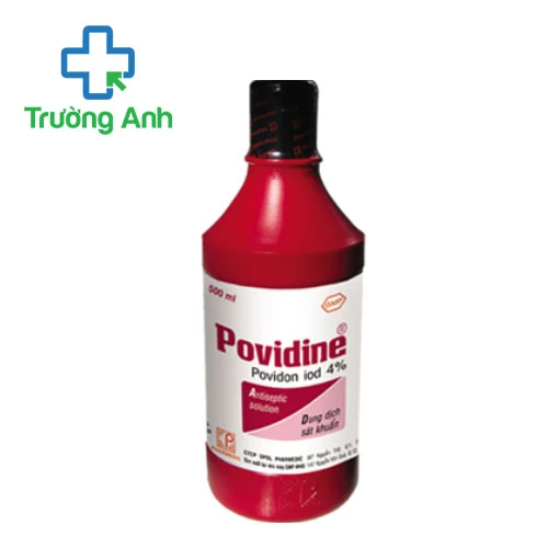 Povidine 4% 500ml Pharmedic - Dung dịch dùng ngoài khử trùng hiệu quả