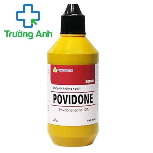 Povidone 10% Agimexpharm - Thuốc sát khuẩn vết thương hiệu quả
