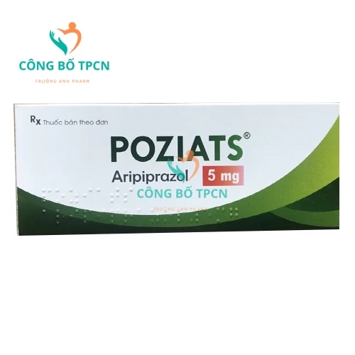 Poziats 5mg - Thuốc điều trị tâm thần phân liệt, rối loạn lưỡng cực