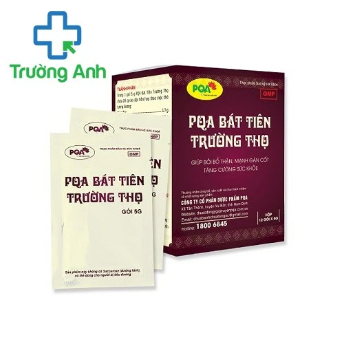 PQA Bát Tiên Trường Thọ - Giúp tăng cường sức khỏe, bồi bổ cơ thể