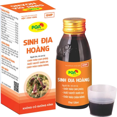 PQA Sinh Địa Hoàng - Hỗ trợ tăng tính bền thành mạch