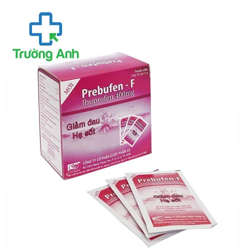 Prebufen - F 400mg FT Pharma - Thuốc giảm đau hạ sốt hiệu quả