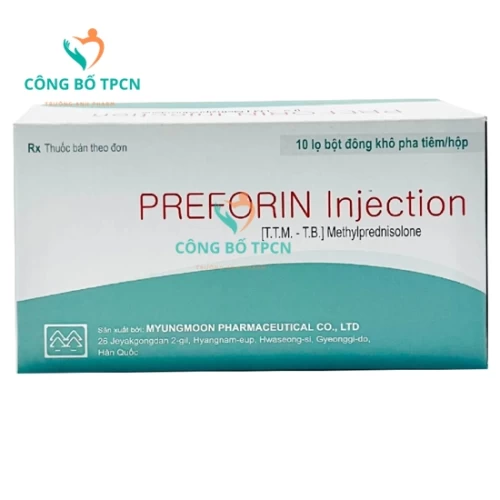 Preforin Injection - Thuốc có tác dụng chống viêm của Hàn Quốc