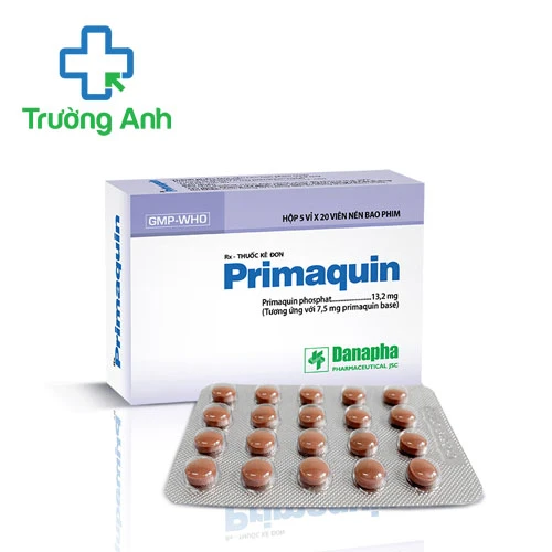 Primaquin 13,2mg Danapha - Thuốc điều trị và dự phòng sốt rét hiệu quả