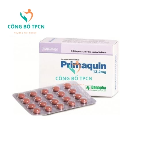 Primaquin 13,2mg Danapha - Thuốc điều trị và dự phòng sốt rét hiệu quả